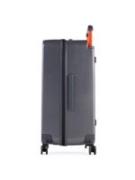 Mala de viagem grande 32 kg policarbonato 4 rodas bahamas trunk cinza escuro