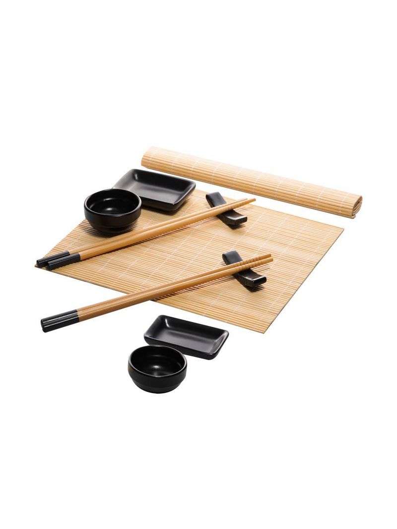 10 peças para sushi wolff okinawa de bambu