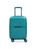 Mala de bordo de polipropileno 4 rodas hong kong verde