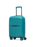 Mala de bordo de polipropileno 4 rodas hong kong verde