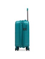 Mala de bordo de polipropileno 4 rodas hong kong verde