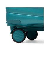 Mala de bordo de polipropileno 4 rodas hong kong verde