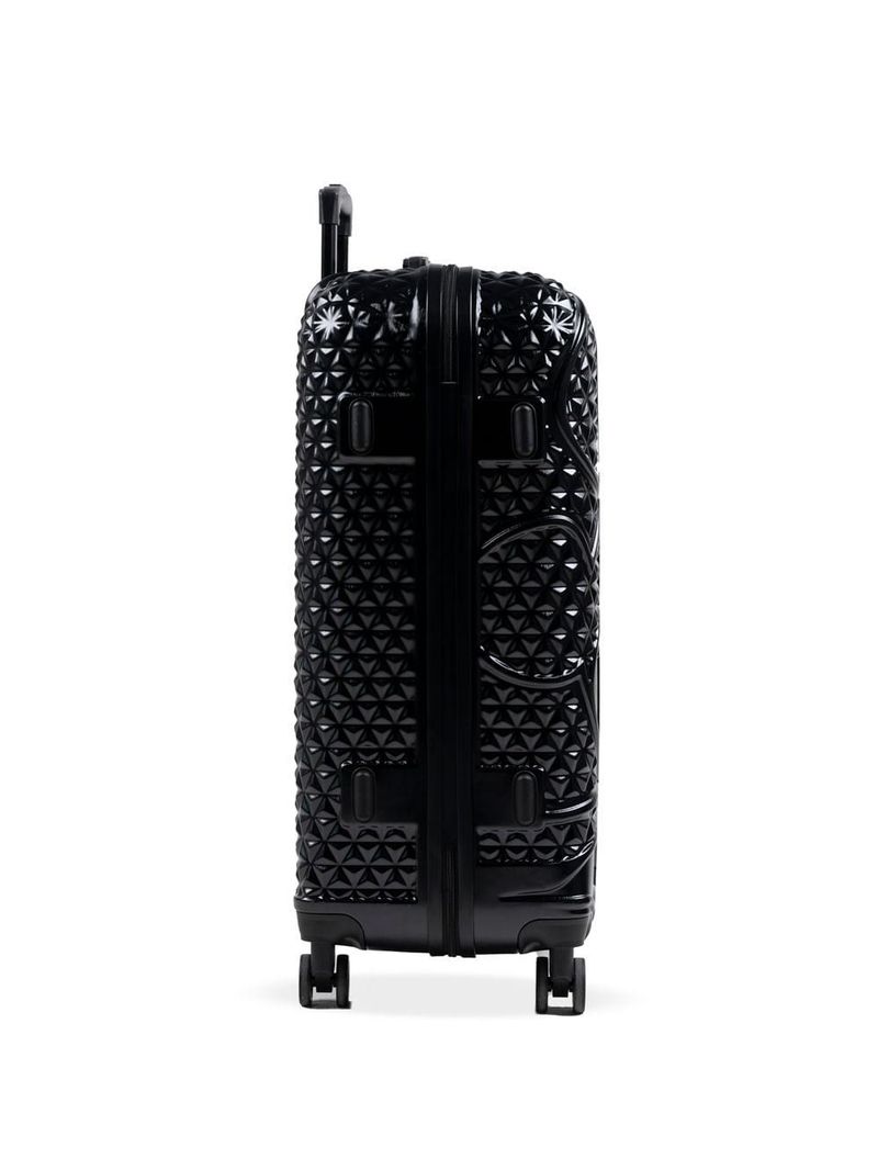 Mala de viagem grande 32 kg abs 4 rodas mickey epcot preta