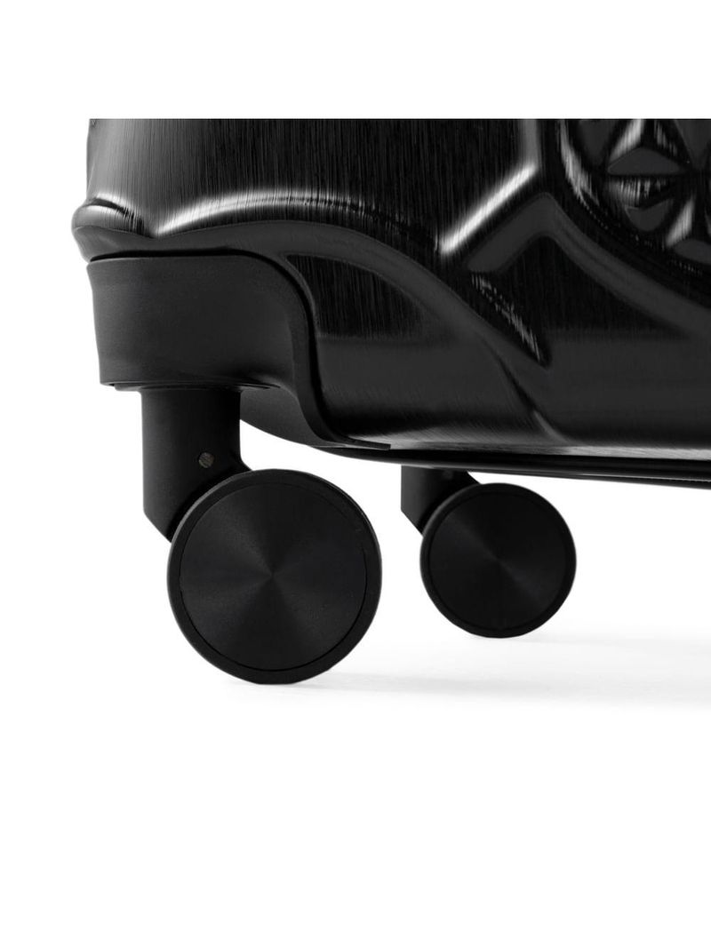 Mala de viagem grande 32 kg abs 4 rodas mickey epcot preta