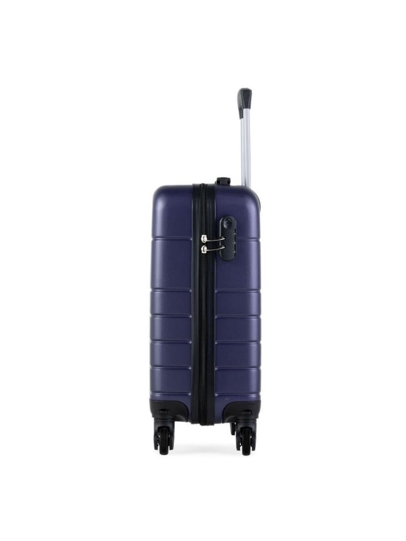 Mala de bordo pp 8 kg abs 4 rodas 18,5" downtown azul marinho