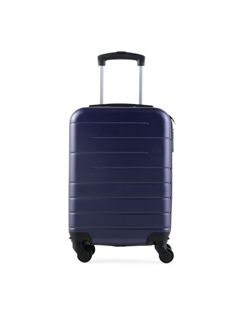 Mala de bordo pp 8 kg abs 4 rodas 18,5" downtown azul marinho