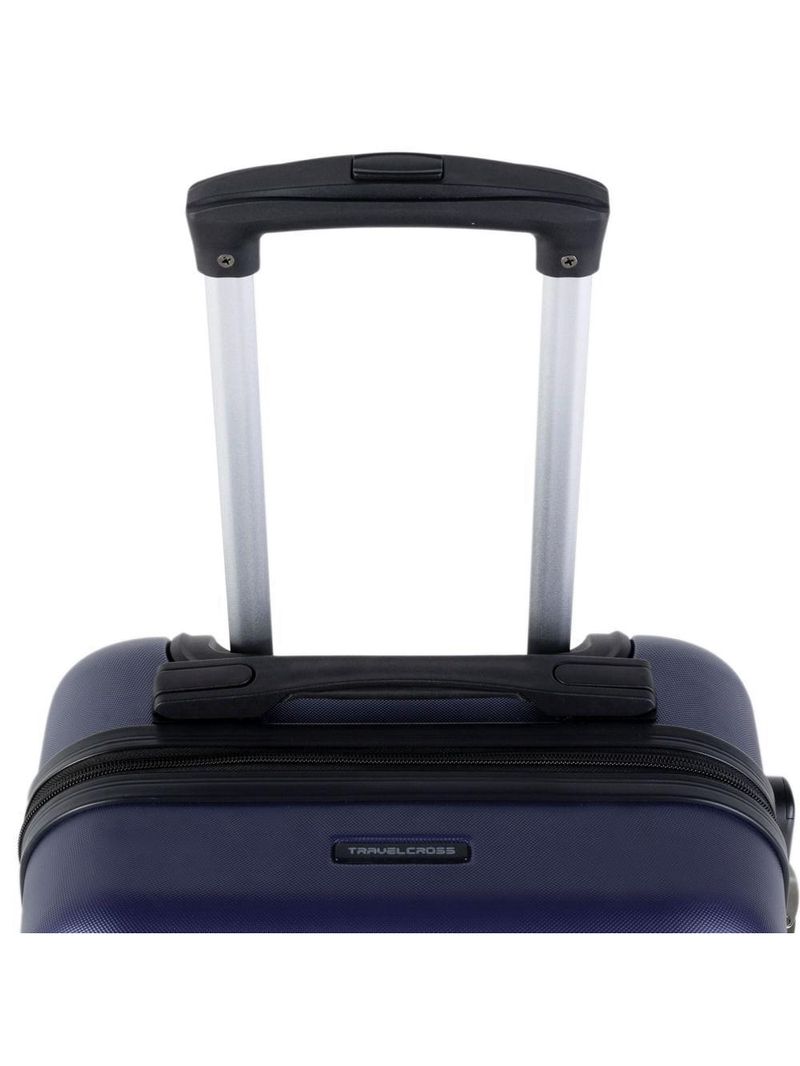 Mala de bordo pp 8 kg abs 4 rodas 18,5" downtown azul marinho