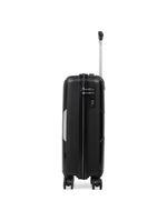 Mala de bordo de polipropileno 4 rodas malta preto