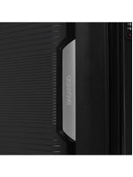 Mala de bordo de polipropileno 4 rodas malta preto