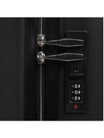 Mala de bordo de polipropileno 4 rodas malta preto