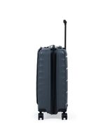 Mala de bordo polipropileno 4 rodas swissone genebra cinza