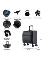 Mala briefcase advanced preta