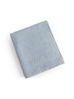 Jogo de banho lummi toalhas macias 100% algodão fio penteado 5 peças verde e cinza