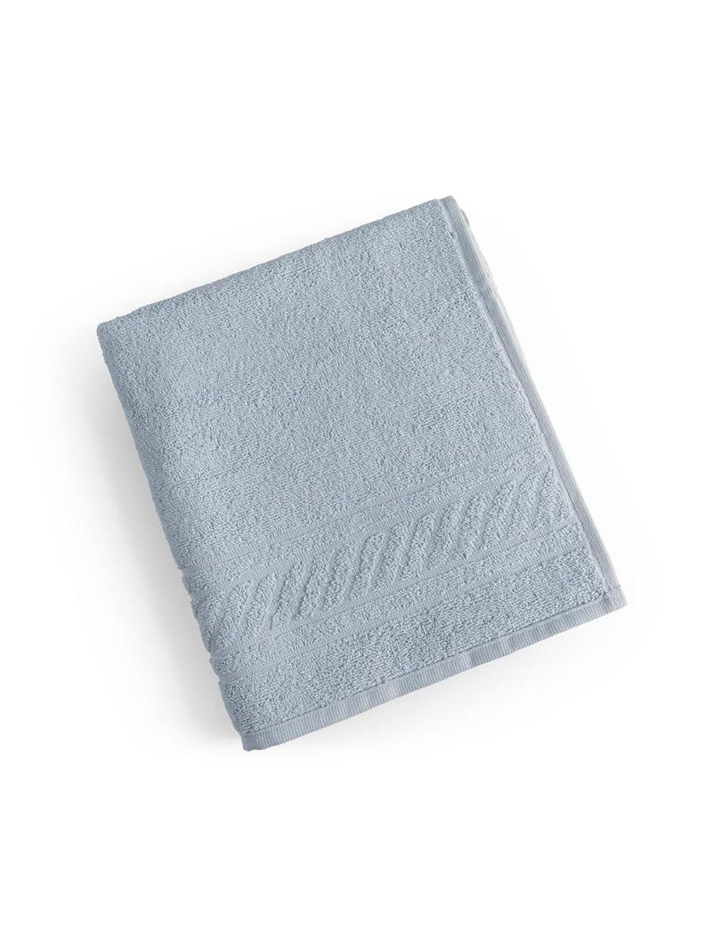 Jogo de banho lummi toalhas macias 100% algodão fio penteado 5 peças verde e cinza