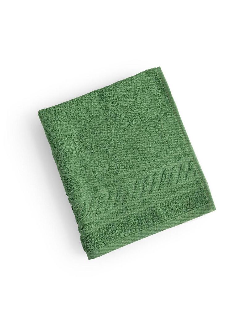 Jogo de banho lummi toalhas macias 100% algodão fio penteado 5 peças verde e cinza