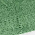 Jogo de banho lummi toalhas macias 100% algodão fio penteado 5 peças verde e cinza