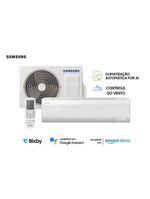 Ar Condicionado Hi Wall Samsung WindFree Connect AI Inverter 18000 BTUs Frio 220V R-32