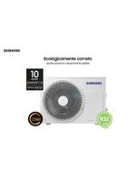 Ar Condicionado Hi Wall Samsung WindFree Connect AI Inverter 18000 BTUs Frio 220V R-32