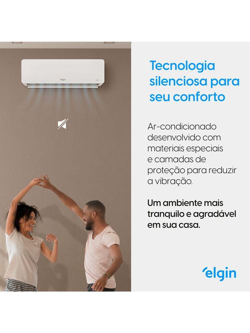 Ar Condicionado Elgin 36000 Btus Frio Inverter Eco Dream R32 220V Wifi ? 1 Unidade