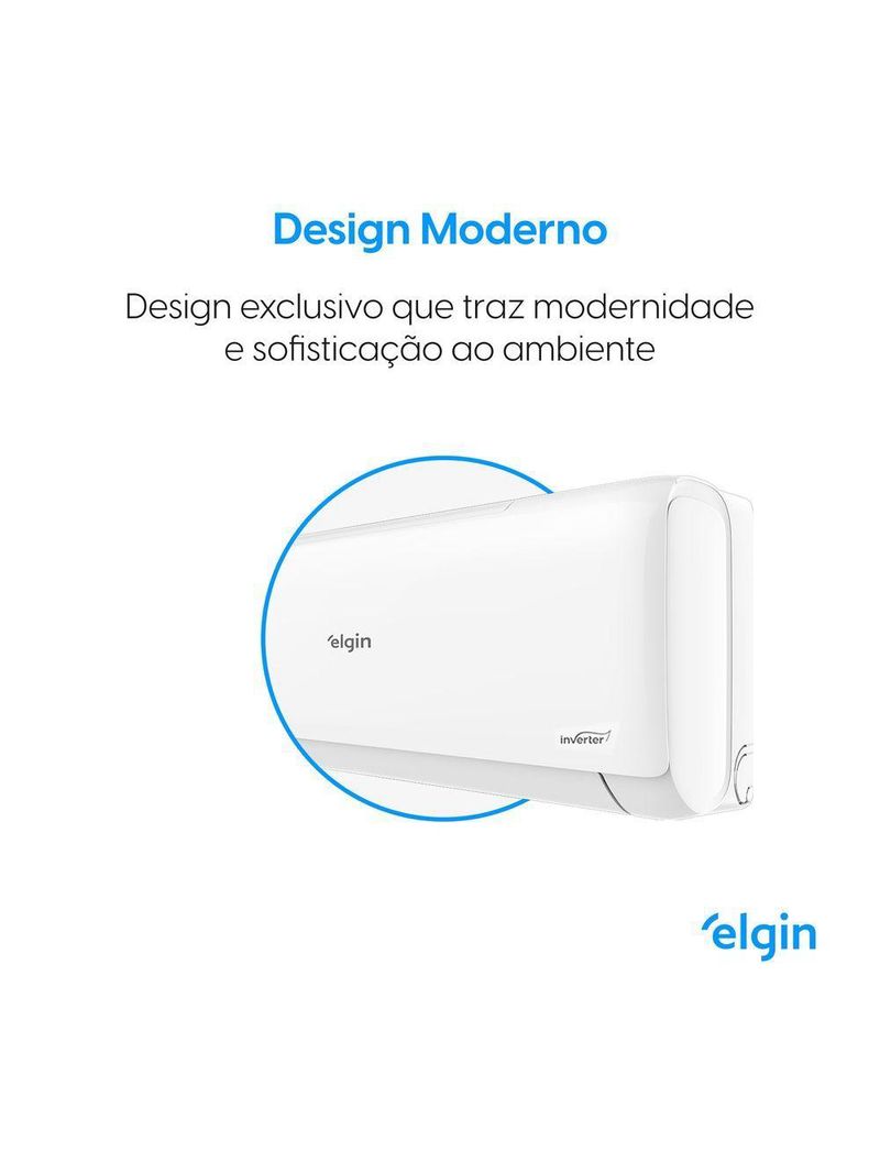Ar Condicionado Elgin 30000 BTUs Quente e Frio Inverter R32 220V