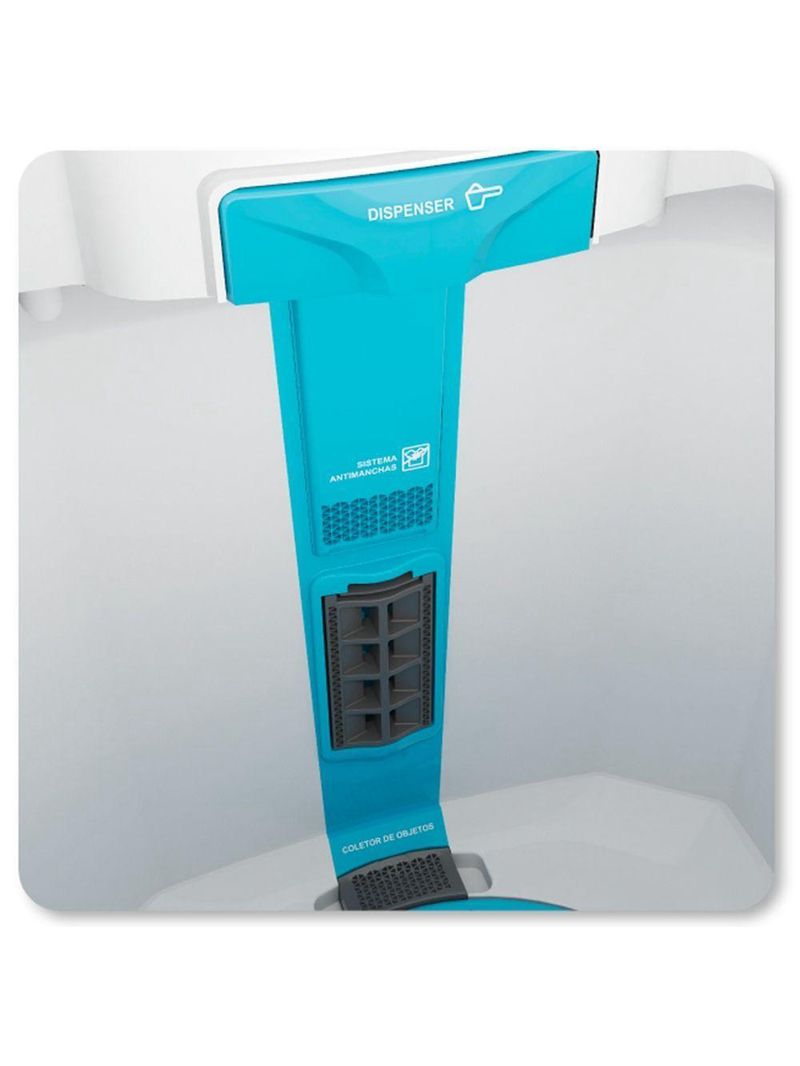 Máquina De Lavar Roupas Praxis Tanquinho Semiautomático Inverter 22kg LRSP22 Branca 110V