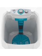 Máquina De Lavar Roupas Praxis Tanquinho Semiautomático Inverter 22kg LRSP22 Branca 110V