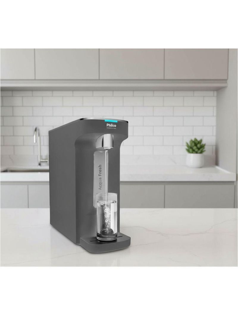 Purificador De Água Natural E Gelada Philco PPU12C1 Cinza Bivolt