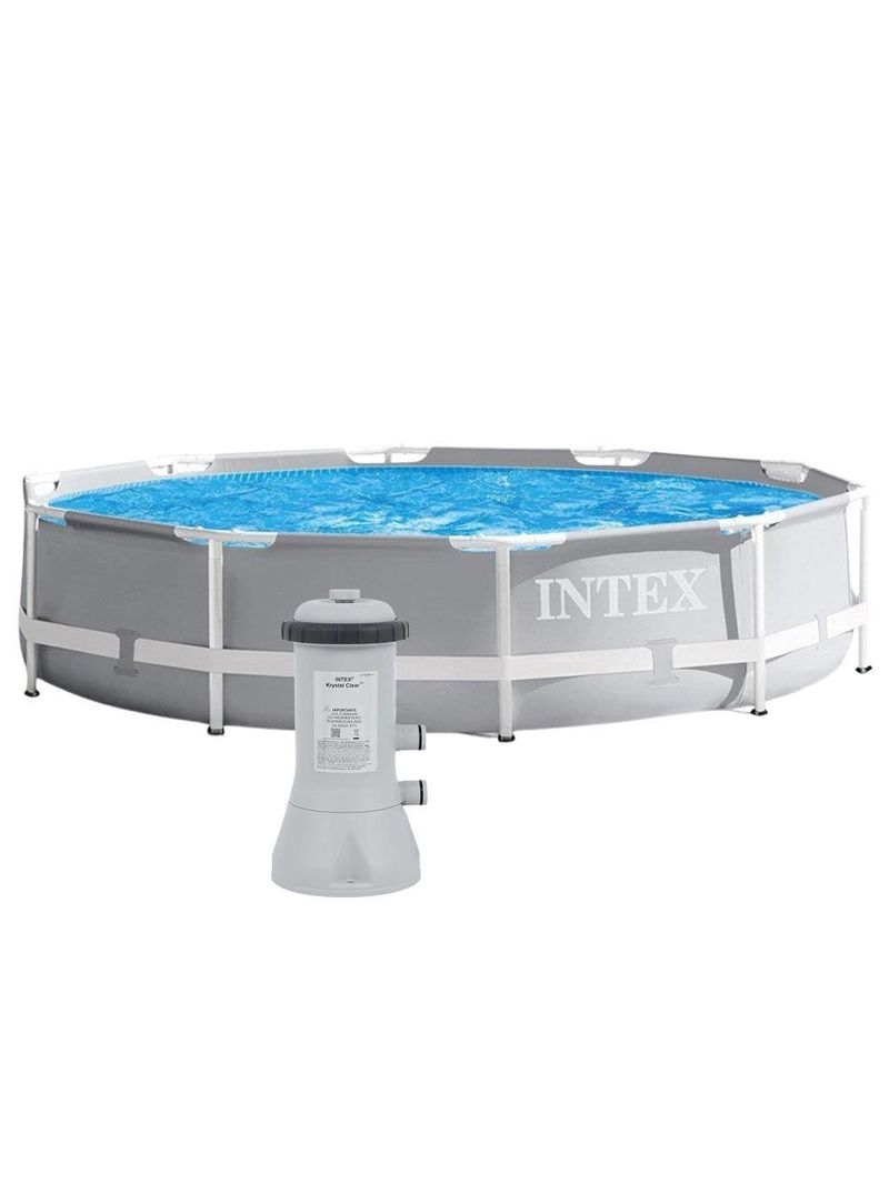 Piscina Estrutural 6503l Prism Bomba Filtrante 220v Intex