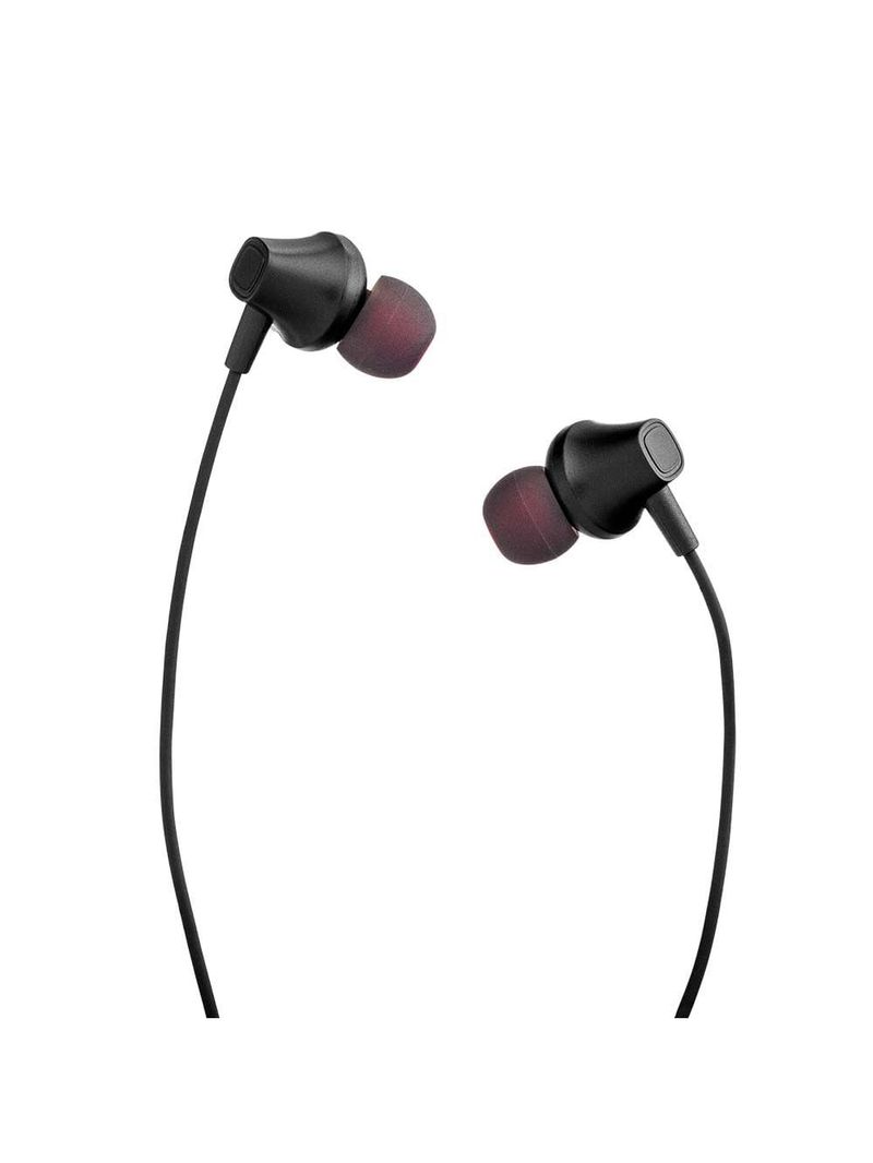 Fone de ouvido intra auricular preto pulse - ph330