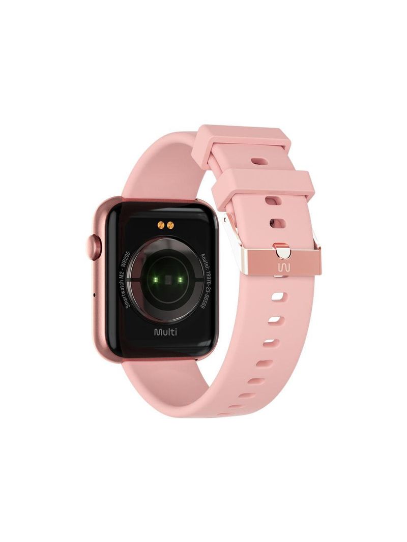 Smartwatch multi m2 tela 1,78 amoled proteção ip67 rosé - wr205