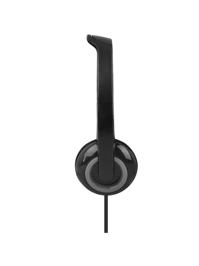 Headset basic conexão p3 cabo de 150cm cancelamento de ruido potência 45mw preto - ph367