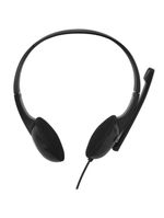 Headset basic conexão p3 cabo de 150cm cancelamento de ruido potência 45mw preto - ph367