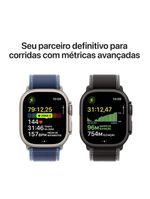 Apple watch ultra 3 gps+ cellular 49mm pulseira milanês m preta