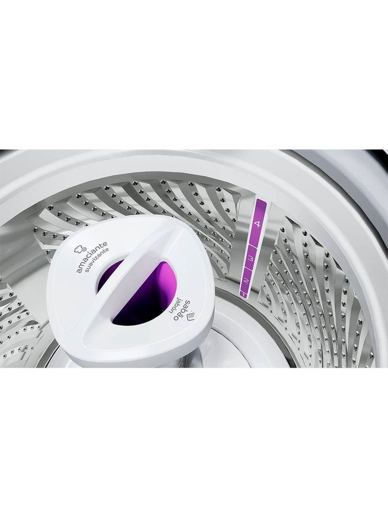 Lavadora de roupas consul 12kg cwh12bb com dosagem econômica e ciclo edredom – branca