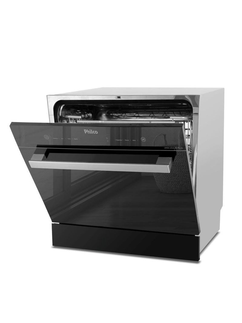 Lava Louça Philco 10 Serviços Preto Espelhado PLL10