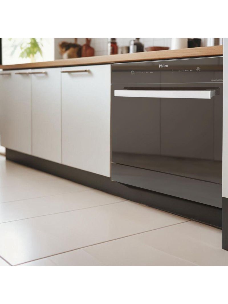 Lava Louça Philco 10 Serviços Preto Espelhado PLL10