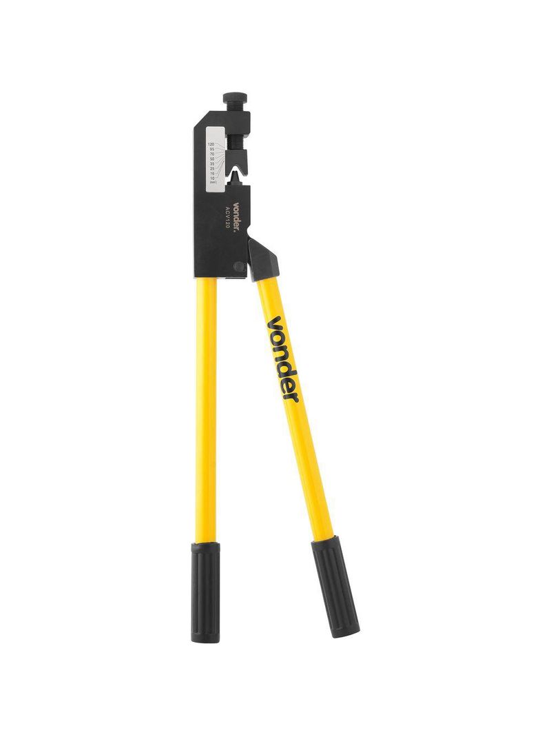 Alicate crimpador acv120 sem catraca 10mm² à 120mm² vonder