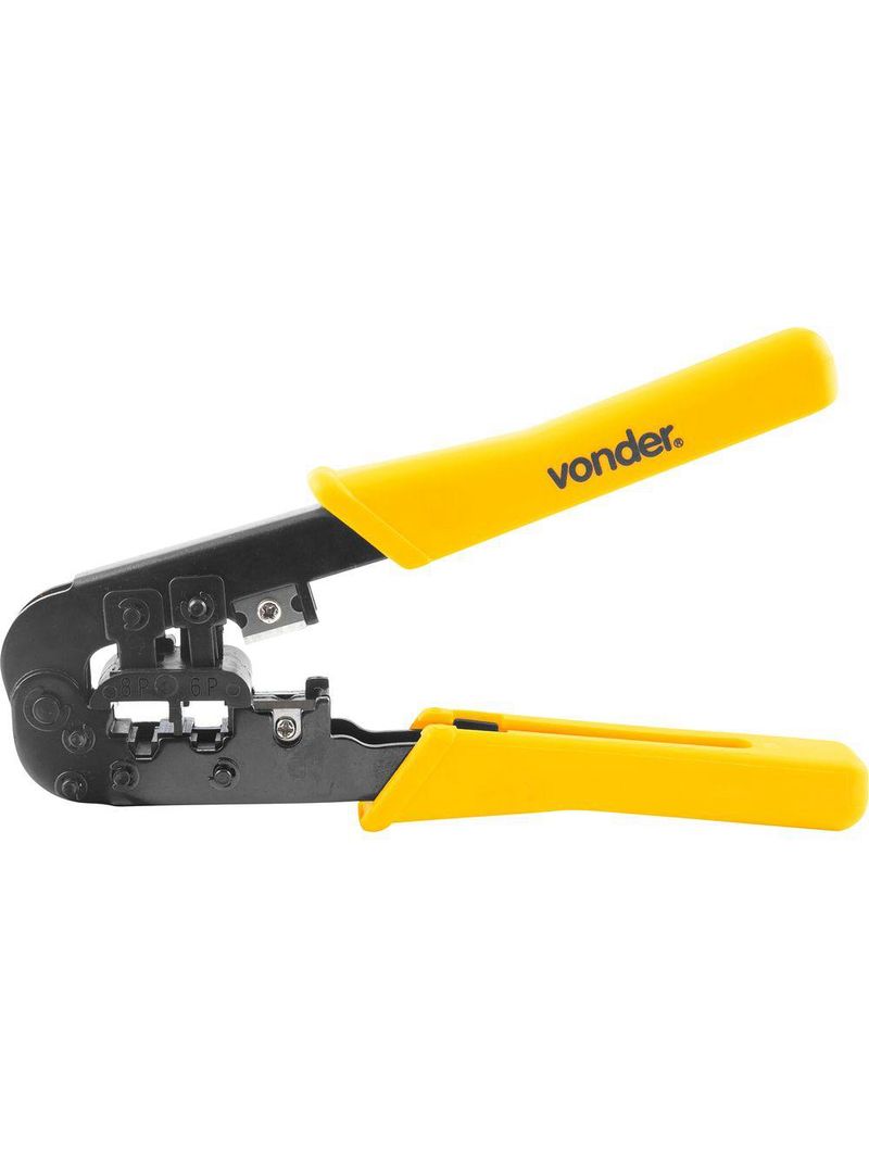 Alicate crimpador com acessórios 26 peças vonder