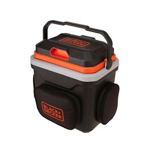 Mini geladeira portátil para viagem 24l 12v black decker