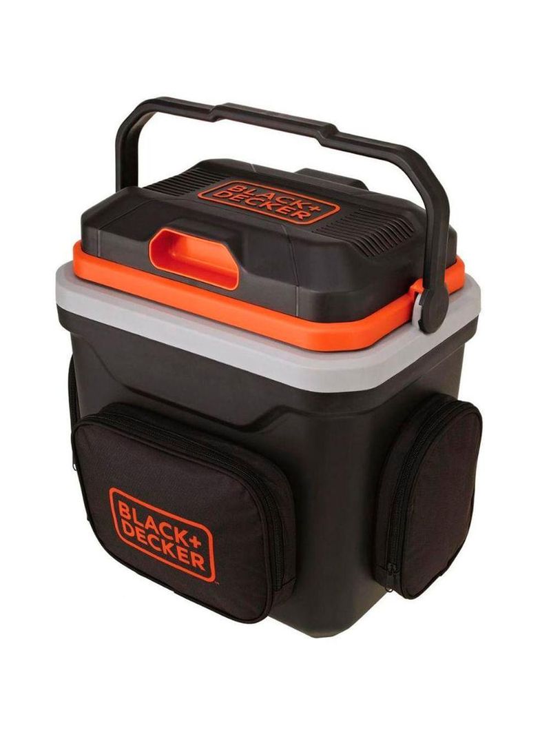 Mini geladeira portátil para viagem 24l 12v black decker