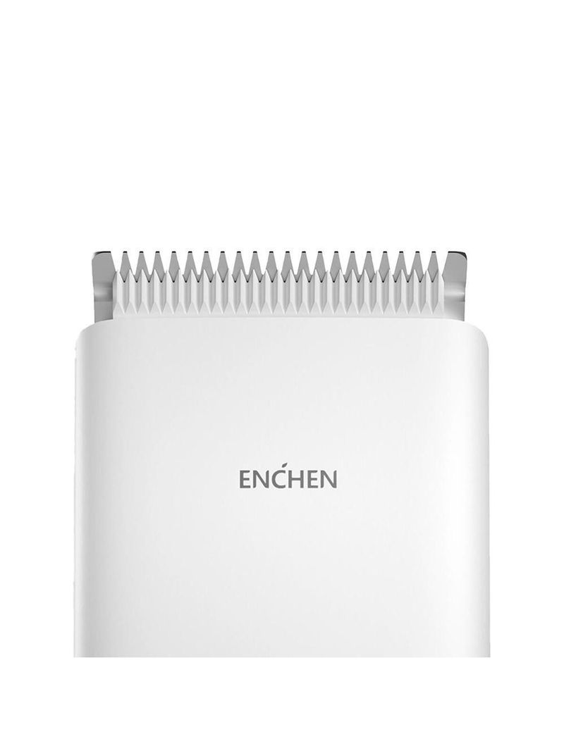 Máquina Aparador De Pelos Recarregável Sem Fio Boost Branco
