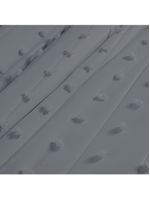 Kit cobre leito colcha alexa pompom casal padrão dupla face micropercal 3 peças - cinza