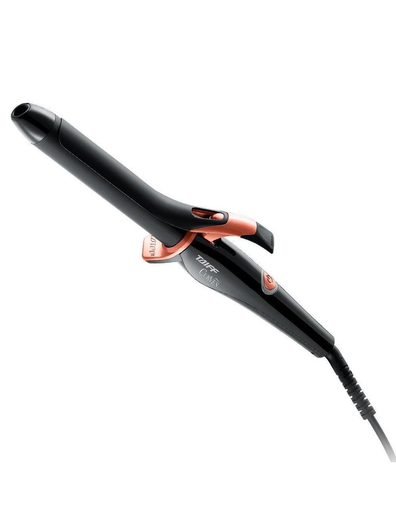 Modelador De Cachos Taiff Curves 25mm Bivolt Preto E Cobre Bivolt