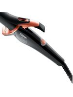 Modelador De Cachos Taiff Curves 25mm Bivolt Preto E Cobre Bivolt