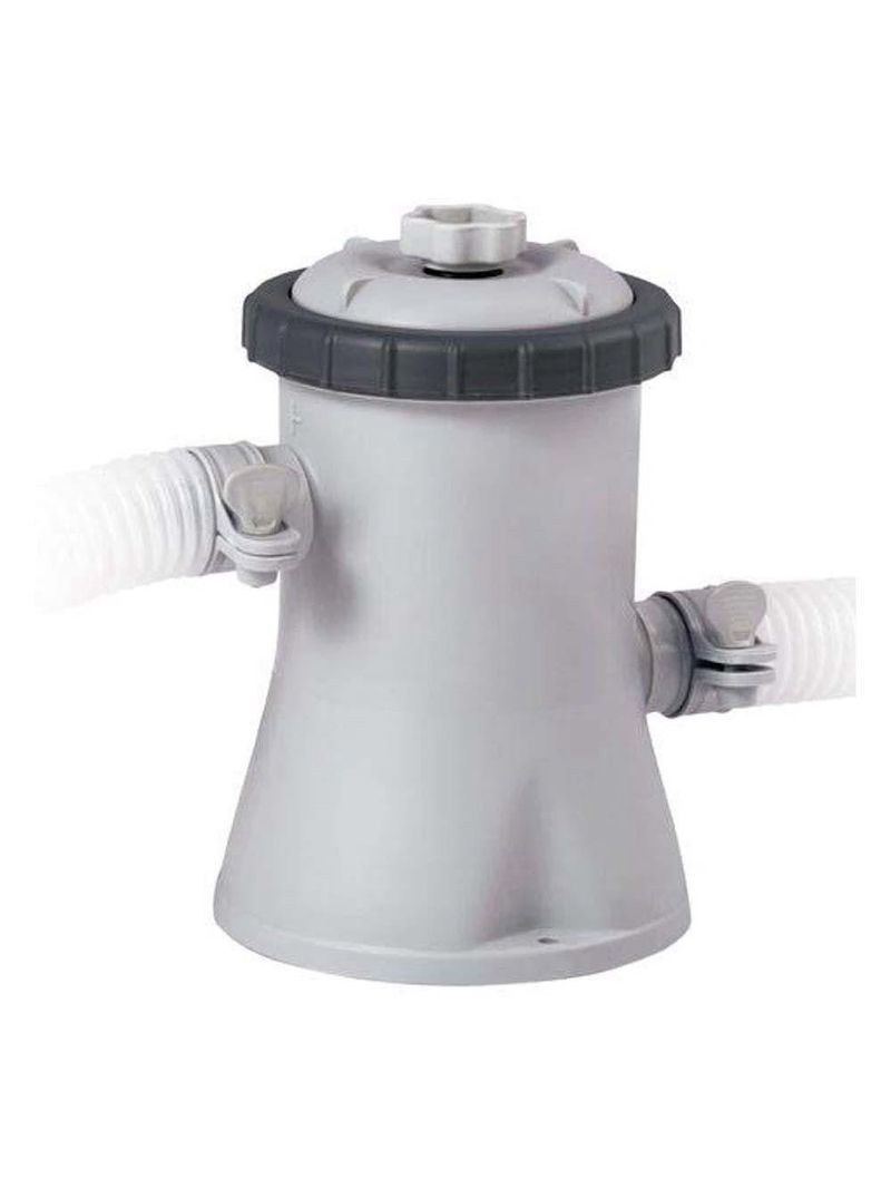 Piscina Estrutural Retangular 2282 Litros Com Filtro 110v Intex