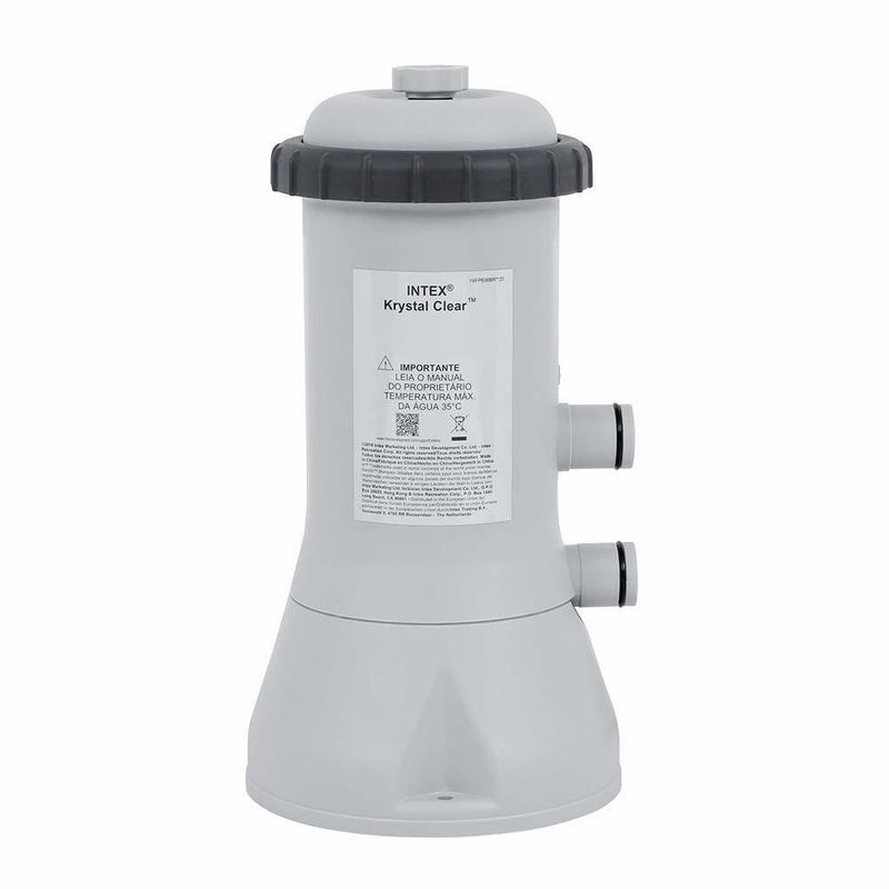 Piscina Estrutural 6503 Litros Armação Prism + Capa + Filtro + Forro + Kit Limpeza- Intex