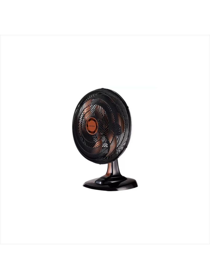 Ventilador oscilante de mesa turbo 50cm bronze 127v premium ventisol