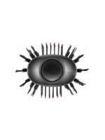 Escova Secadora Mondial Grey Rose Keratin Es-11 Cinza/rosa Bivolt