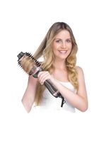 Escova Secadora Mondial Grey Rose Keratin Es-11 Cinza/rosa Bivolt