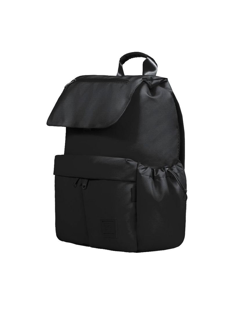 Mochila feminina grande esportiva puff ii preta